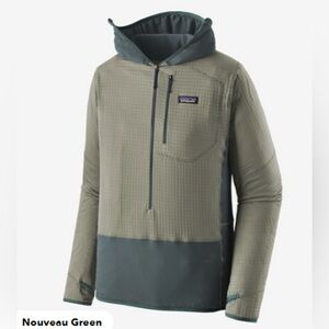 Patagonia R1® Fleece Pullover Hoody - nouveau green - xs/s